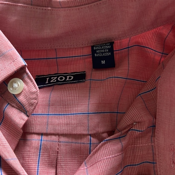 Izod Men’s Long Sleeve Dress Shirt Size Medium - Picture 3 of 7